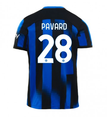 Maillot de foot Inter Milan Benjamin Pavard #28 Domicile 2023-24 Manches Courte